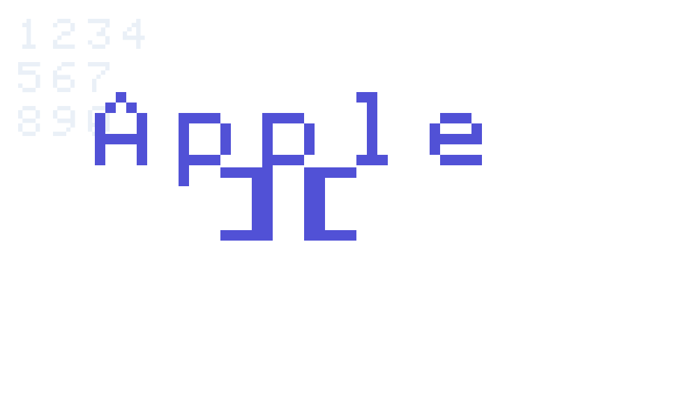 Apple ][-font-download